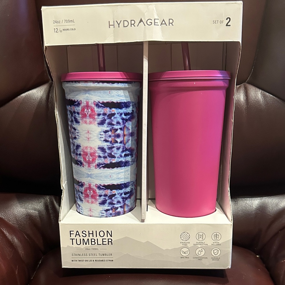 HydraGear Stainless Steel Tumbler Set